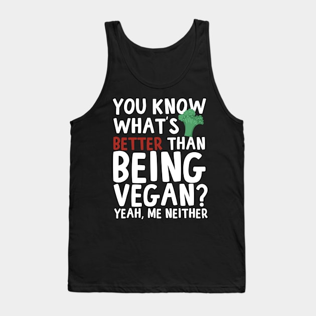 vegan Tank Top by CurlyDesigns